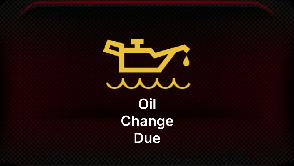 Oil Change Due message on 2025 Ram Truck instrument cluster display