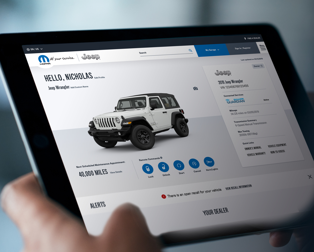 Official Mopar® Site Mopar Sign In